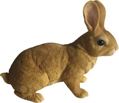 Produktbild von Dekofigur Lafiora Hase stehend 31 cm braun