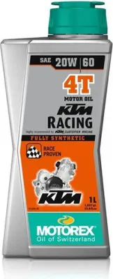 Produktbild von Motorex Ktm Racing 4t 20w60 1l Motoröl Durchsichtig Durchsichtig One Size