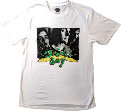 Immagine prodotto di Green Day - Maglietta "Dookie" per uomo/donna Unisex RO5569 (L) (Bianco)