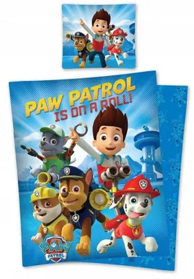 Produktbild von Detexpol Paw Patrol Bettwäsche-Set 140x200 cm Kinder