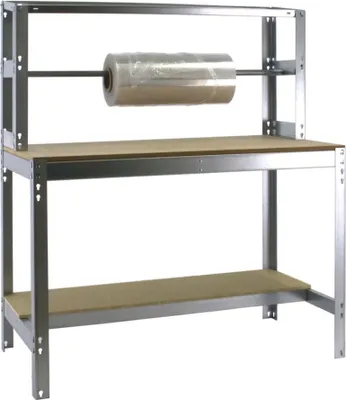 Produktbild von PROREGAL Packtisch BUFFALO | HxBxT 84x120x76cm | Traglast 600kg | Verzinkt