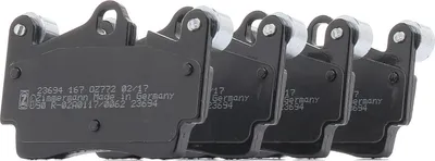 Produktbild von ZIMMERMANN 23694.165.9 Bremsbeläge Satz Hinten Bremsklötze für VW Touareg (7LA, 7L6, 7L7) für AUDI Q7 (4LB) für PORSCHE Cayenne (9PA)