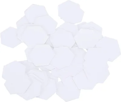 Zdjęcie produktu dla Colcha Patch Paper Work - Model dla Tamontugo Sew (sześciokąt 16 mm)
