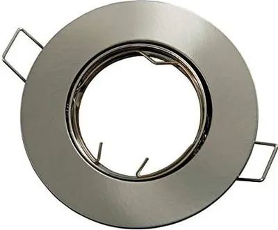 Zdjęcie produktu dla Reflektor wpuszczany GU10 Ø80mm otwór aluminiowy z gniazdem GU5.3 do żarówek LED 50mm żarówki LED G4 MR11 MR16 chrom okrągły