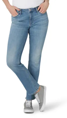 Produktbild von Lee Damen Petite Regular Fit Jeans mit geradem Bein, Anker, 16 Short