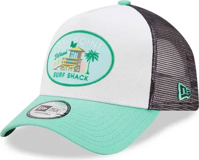 Produktbild von New Era 9FORTY Trucker Cap Location Icon light green/white/black