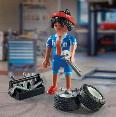 Produktbild von PLAYMOBIL 71164 Mechanikerin
