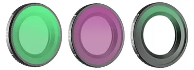 Zdjęcie produktu dla Filtry Do Obiektywu 1/4” Sunnylife 3 Szt. - Black Mist + Cpl + Nd16 Do Osmo Nano