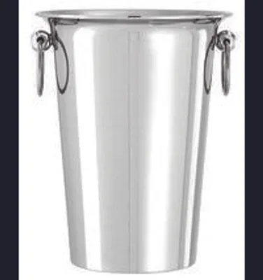 Imagen del producto de Enfriador de vino blanco Sambonet, 25 cm, línea Tavola, acero inoxidable 18/10, código 46118-20, EAN 8014808387029