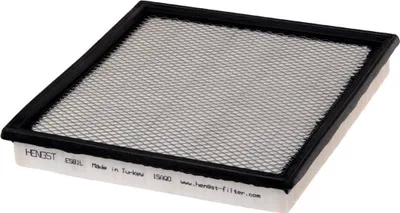 Produktbild von Luftfilter HENGST FILTER E581L für NISSAN NP300 Navara Pickup (D40) Filtereinsatz