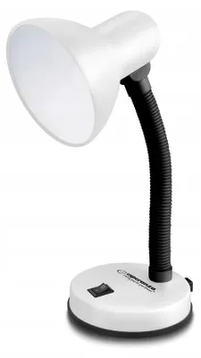 Produktbild von Verstellbare LED Schreibtischlampe E27 12W Weiß