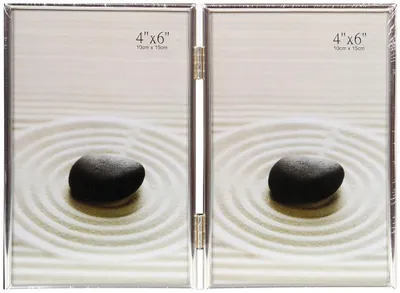 Obrázek produktu pro Stříbrný fotorámeček HAMBURK 2/10x15