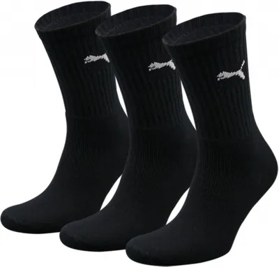 Produktbild von Socken PUMA CREW SOCK 3P 88035501 SCHWARZ Größe: 43-46