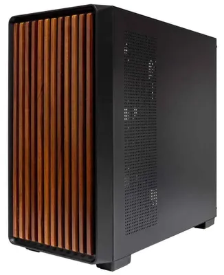 Obrázok produktu pre UNYKAch UK121804, Midi Tower, PC, Čierna, Drevo, ATX, EATX, micro ATX, Akrylonitrilbutadienstyren (ABS), SGCC, Temperované sklo, Drevo, Hranie