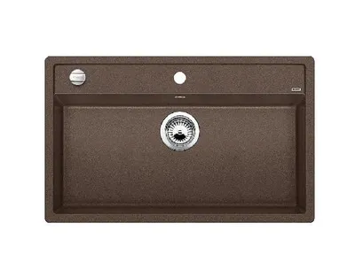 Obrázek produktu pro Blanco Dalago 8 - Silgranitový dřez, 815x510 mm, s ovládáním odtoku, kávová 516638