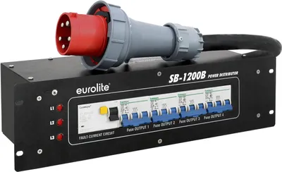 Produktbild von EUROLITE SB-1200B Stromverteiler (30248381)