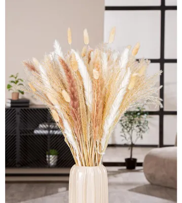 Produktbild von SECO Bündel Trockenblumen - H. 53 cm - naturfarben - Kunstblumen