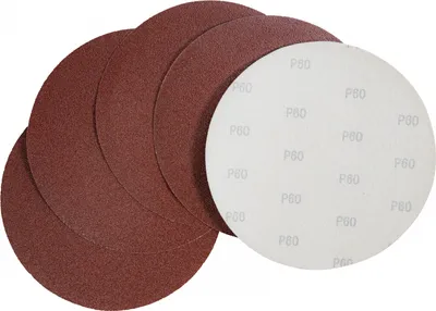 Produktbild von Güde Klettschleifscheiben 230 K60 5-tlg. Exzenter Tellerschleifer Schleifpapier