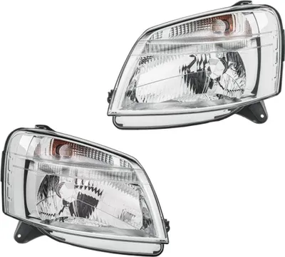 Image de Kit de phares principaux 12 V PY21W W5W H4 halogène HELLA pour, entre autres, PEUGEOT PARTNER