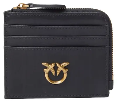 Image de Pinko - Porte-cartes, cuir nappa PP13238 (taille unique) (bleu marine foncé)