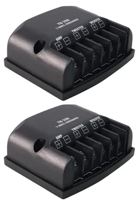 2-Wege Passiv-Frequenzweiche 100 W 12 V für Auto-Lautsprecher, 2 Stück