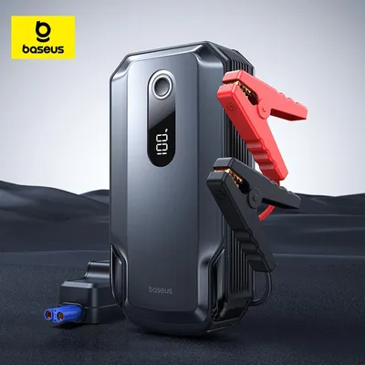 Image de Démarreur de voiture - 20000 mAh, 2000 A - Batterie externe pour moteurs essence et diesel