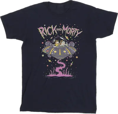 Image de Rick And Morty - T-shirt pour homme BI51775 (M) (Bleu marine)