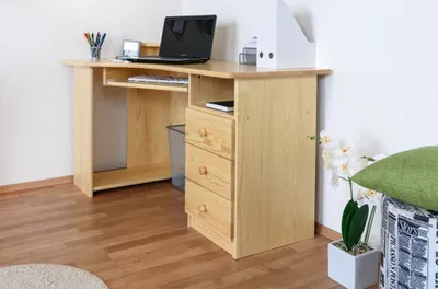 Produktbild von Schreibtisch Vollholz