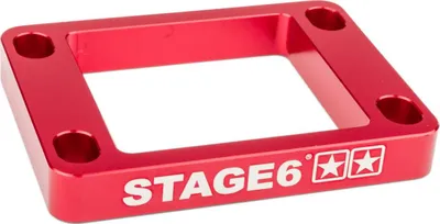 Immagine prodotto di Distanziale valvola lamellare Stage6 10mm AM6/DERBI rosso