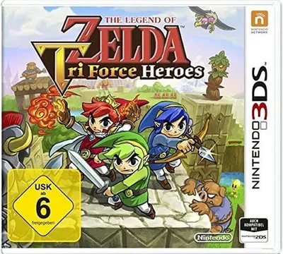Produktbild von Zelda Triforce Heroes  3DS  multilingual The Legend of Zelda