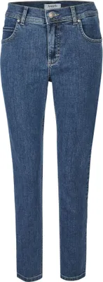 Produktbild von Angels - Damen 5-Pocket Hose, Ornella (346680007), Größe:44, Farbe:mid blue (33)
