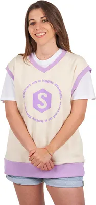 Produktbild von Superb BeHappy SPRBVE-2201 ärmelloses Damen-Sweatshirt mit Rundhalsausschnitt