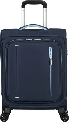 Produktbild von American Tourister Trolley Cloudrider Spinner TSA Sky Navy dunkelblau 55cm