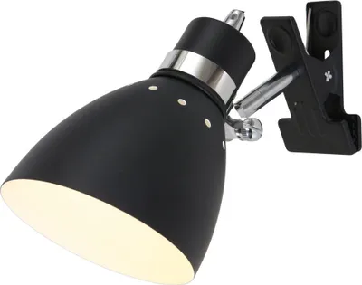Produktbild von Steinhauer - wandleuchte - Spring - schwarz - metall - Ø 13cm - E27 - 6827ZW
