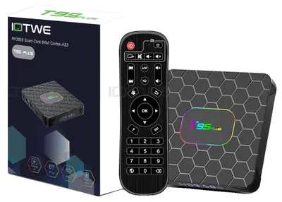 Produktbild von Smart TV Box, RK3528 Quad-Core, 4 GB RAM, T95 PLUS 4GB 64GB