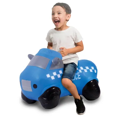 Obrázok produktu pre JAMARA Jumping Car Bouncer Police Truck - Junge/Mädchen - 1 Jahr(e) - Schwarz - Blau - 1,5 kg
