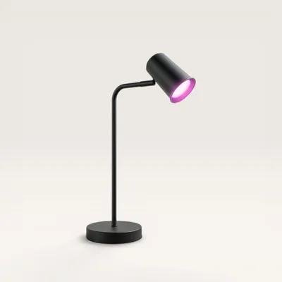 Produktbild von hoftronicsmart Smart LED Tischlampe 5,5W 345lm RGBWW Schwarz GU10 IP20