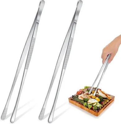 Produktbild von Küchentang 2-teiliges Set - Edelstahl