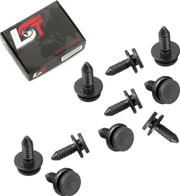Produktbild von 10x VERKLEIDUNG BEFESTIGUNG CLIPS für AUDI SEAT SKODA VW