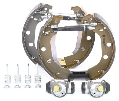 Produktbild von BOSCH Bremsen Set Bremsbackensatz Hinten passend für PEUGEOT 406 (8B) 0 204 114 124