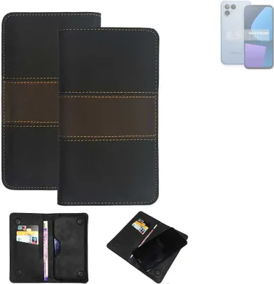 Produktbild von K-S-Trade Hülle Handyhülle kompatibel mit Fairphone  Fairphone 5 Schutzhülle Walletcase Bookstyle Tasche Schutz Case Handytasche Wallet Cover