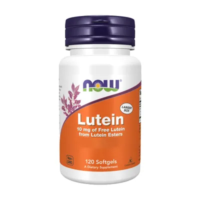 Produktbild von Now Foods Lutein 10mg (120) Standard - Vitamine, Mineralien & Gesundheit - Kräuter