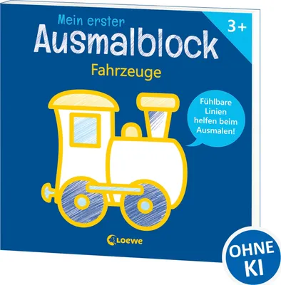 Produktbild von Mein erster Ausmalblock - Fahrzeuge