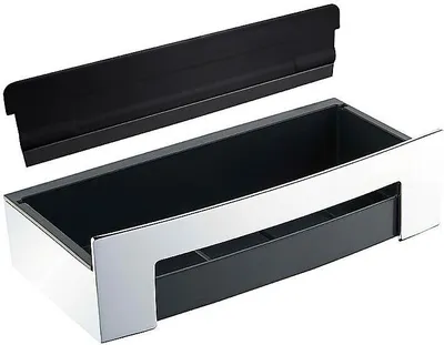 Produktbild von BYTRO Seifenkorb Edelstahl Kunststoff poliert 115x225x63 mm für Bad & WC >> zum Bohren