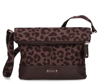 Produktbild von zwei Olli OT6 - Schultertasche 20/29 cm (leo-brown)
