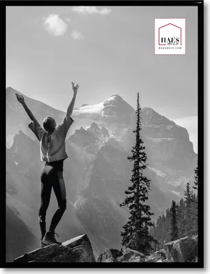 Produktbild von Haes Deco Kunststoff-Fotorahmen EF5B Easy Frame Schwarz 30x40 cm