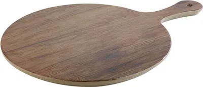 Produktbild von APS Tablett OAK aus Melamin in Holzoptik ØxH: 30 x 1,5 cm