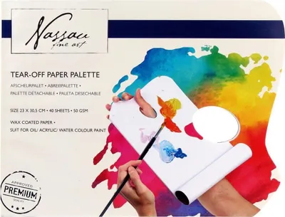 Zdjęcie produktu dla Odrywana paleta Nassau Art blok 40 arkuszy