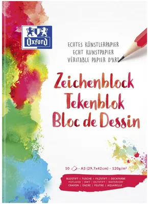 Obrázok produktu pre CANSON 100050300 Zeichenblock DIN A3 blanko 120 g/qm