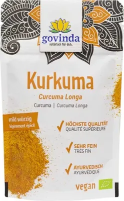 Immagine prodotto di Curcuma biologica macinata, 60 g
